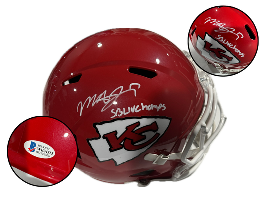 Mecole Hardman Kansas City Chiefs Autographed Replical Super Bowl Full Size Helmet